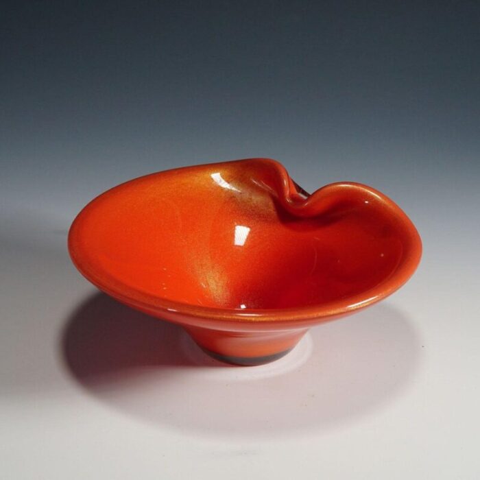 corallo oro bowl by archimedes seguso murano italy 1950s 3