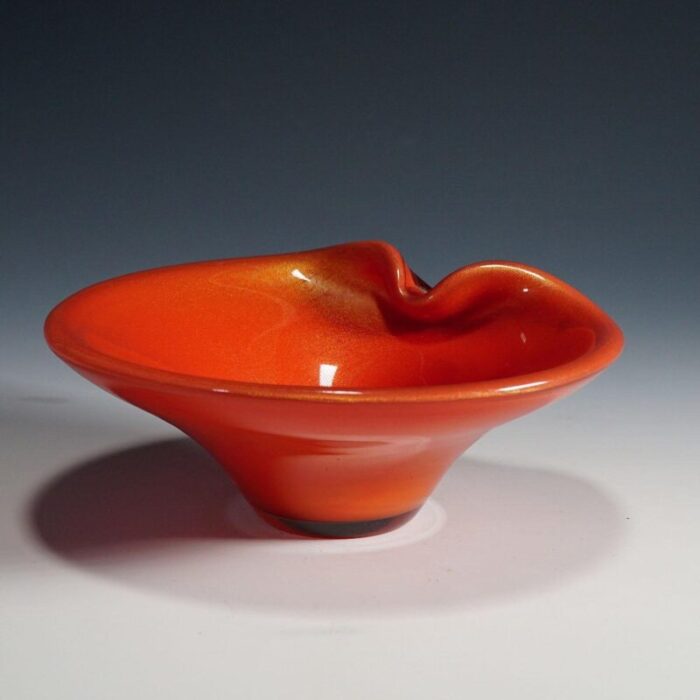 corallo oro bowl by archimedes seguso murano italy 1950s 4