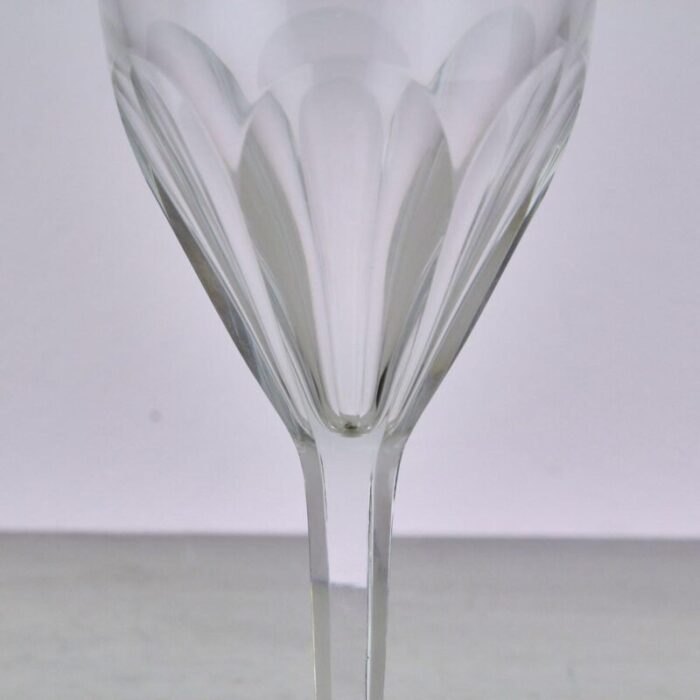 crystal glasses from saint louis set of 6 2