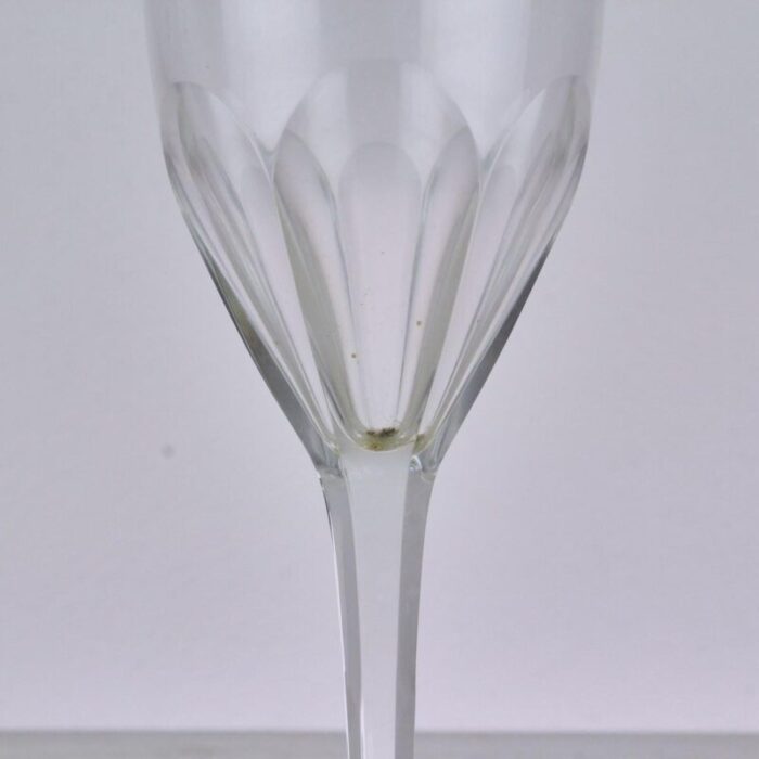 crystal glasses from saint louis set of 8 2