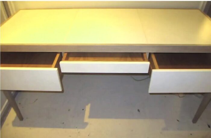 custom cer oak parchmt desk master