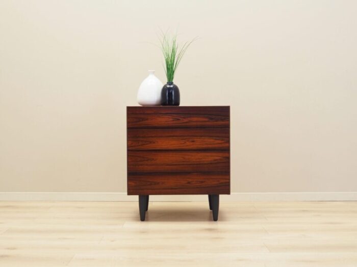 danish rosewood chest of drawers 1970s 2564