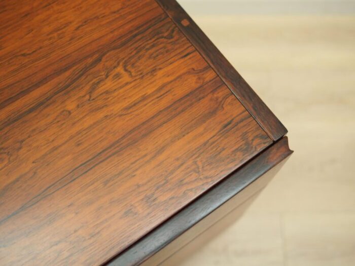 danish rosewood chest of drawers 1970s 6105