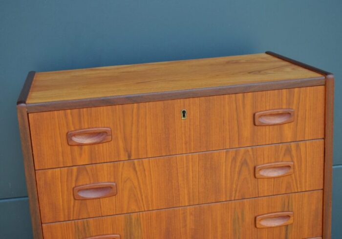 danish teak chest of drawers 1960s 0319