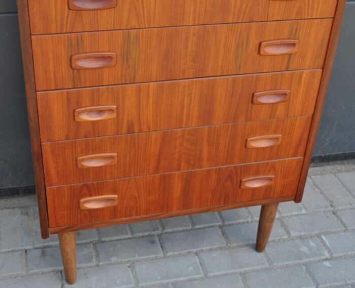 danish teak chest of drawers 1960s 4248