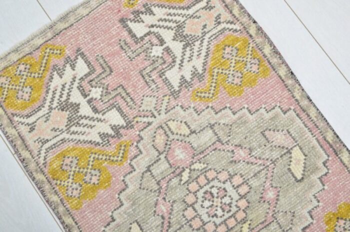 decorative anatolian wool rug 1960 5