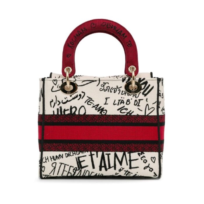 dior medium dioramour graffiti lady d lite red 4309