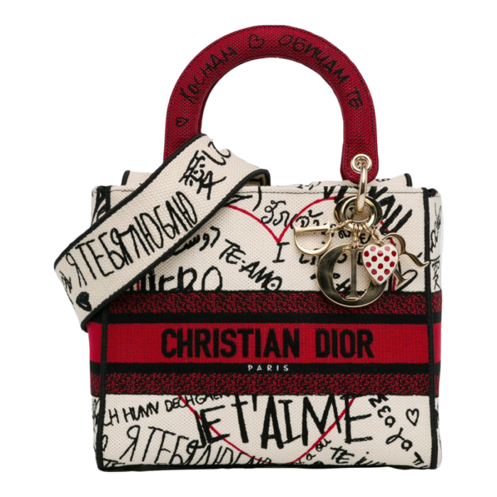 dior medium dioramour graffiti lady d lite red 7852