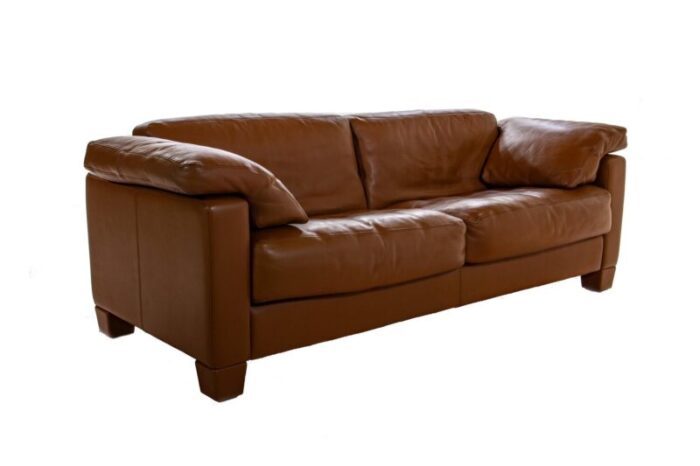 ds 17 cognac leather sofa from de sede 0012