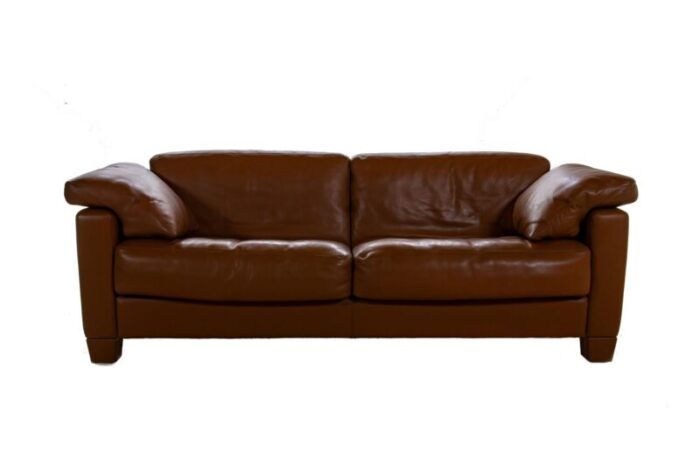 ds 17 cognac leather sofa from de sede 7198