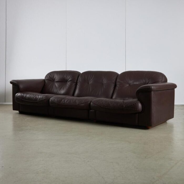 ds101 three seater sofa from de sede 1970s 6790