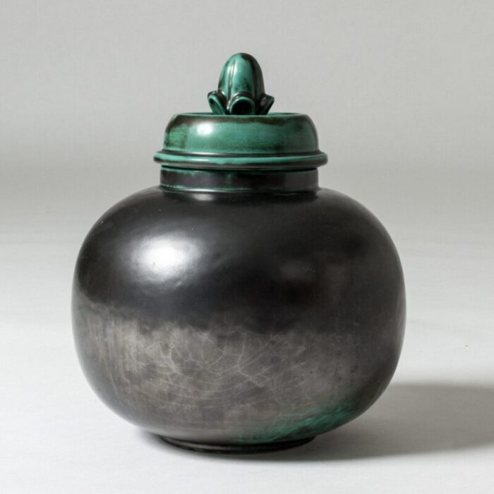 earthenware jar from upsala ekeby 1940s 2