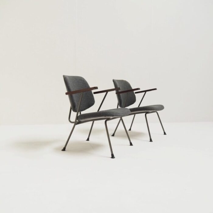 easy chairs by gijs van der sluis 1970s set of 2 3366