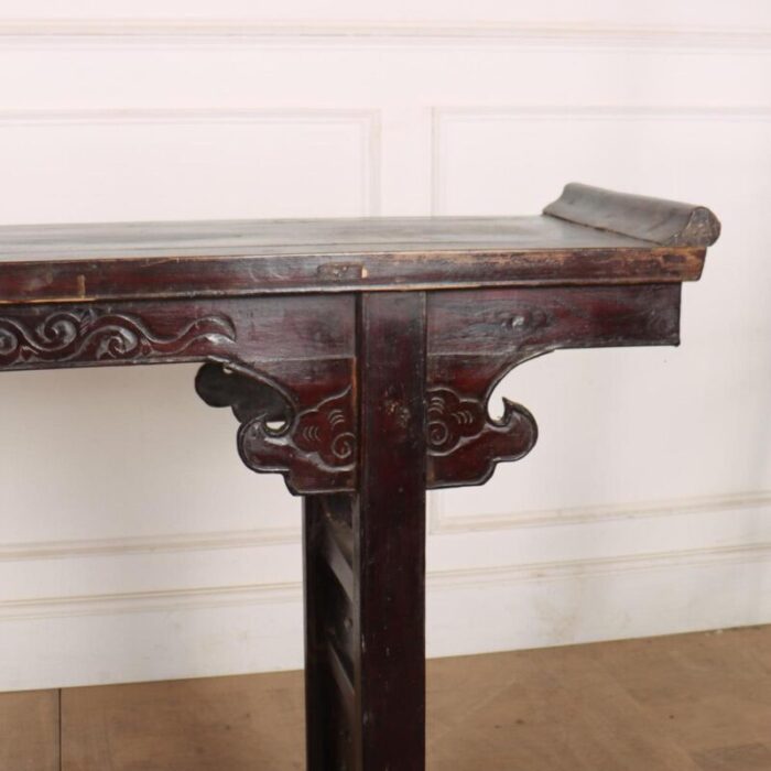 elm chinese console table 1890s 2842