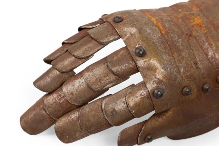 english renaissance style armor gauntlet gloves a pair 9405