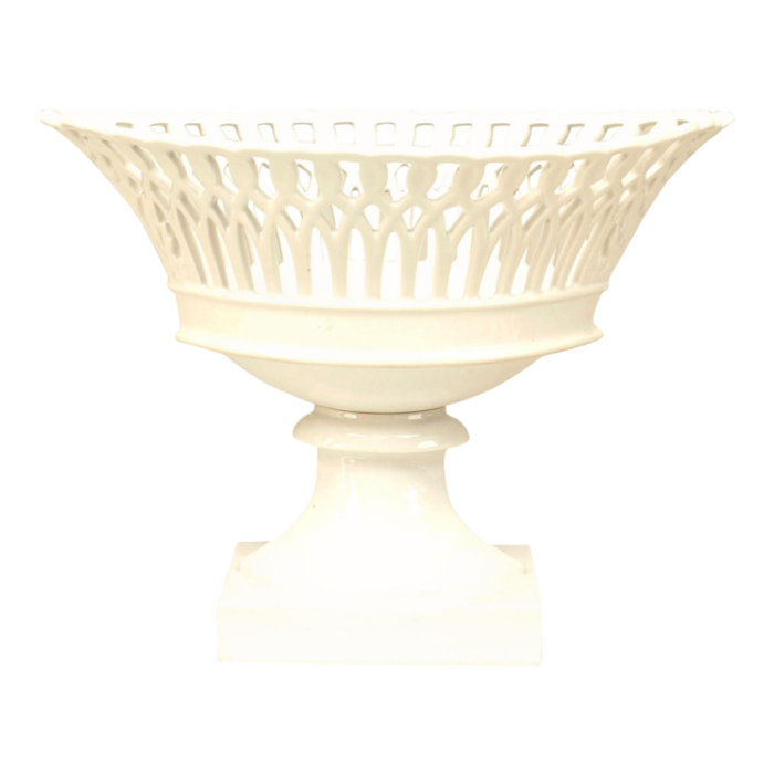 english victorian white porcelain centerpiece 1205