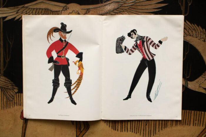 ertes costumes and sets for der rosenkavalier 1980 art book with full color prints for framing 4990