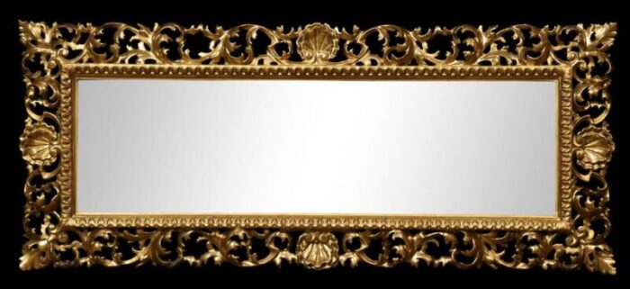 florentine giltwood wall mirror 1890s 5