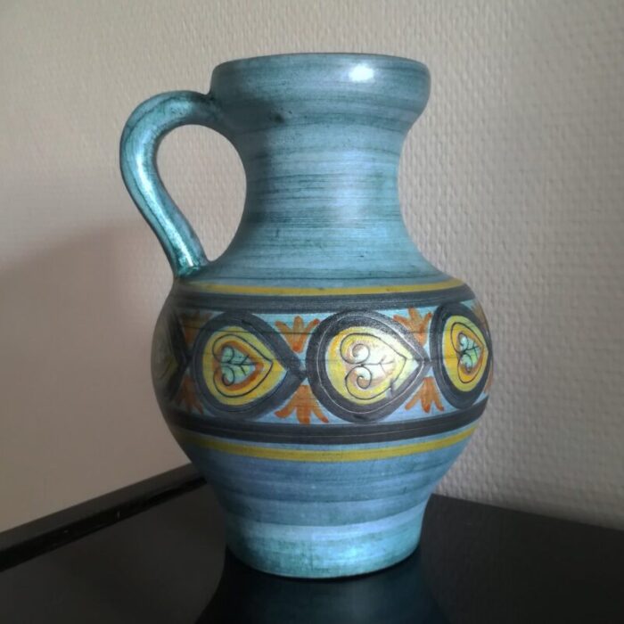 french f2 ceramic vase by jean de lespinasse 1960s 14