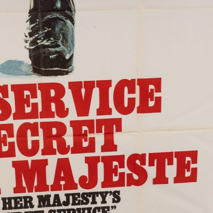 french james bond on her majestys secret service posters from eon productions 1969 set of 2 22 1