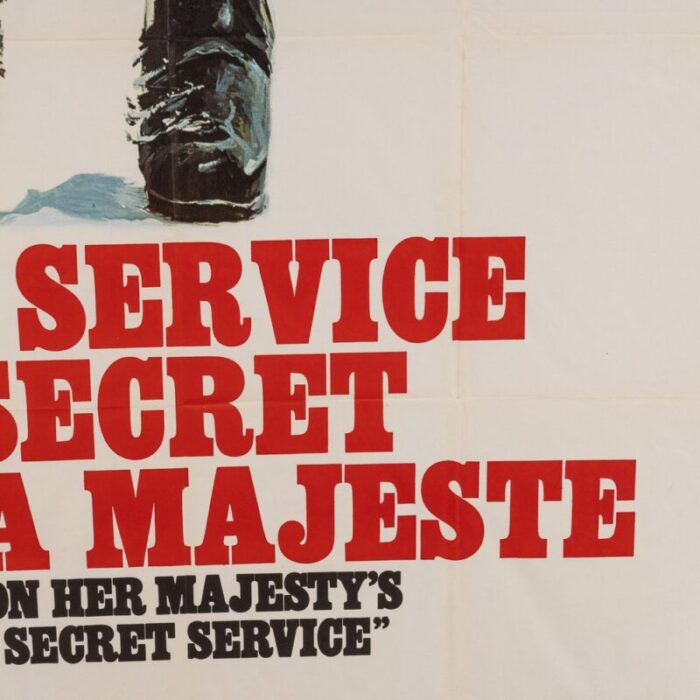 french james bond on her majestys secret service posters from eon productions 1969 set of 2 22