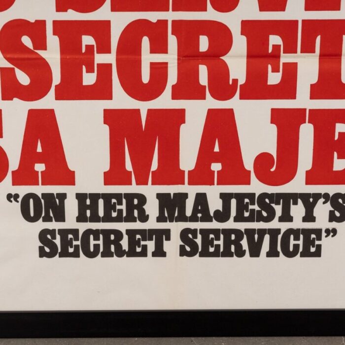 french james bond on her majestys secret service posters from eon productions 1969 set of 2 26 1