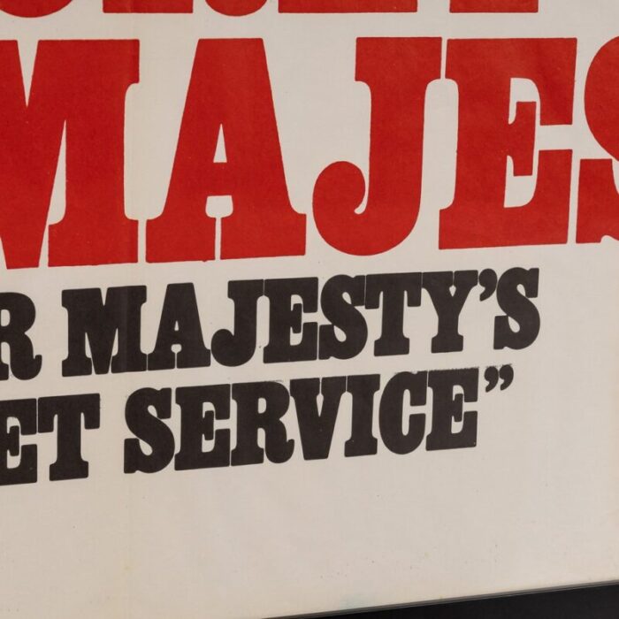 french james bond on her majestys secret service posters from eon productions 1969 set of 2 29