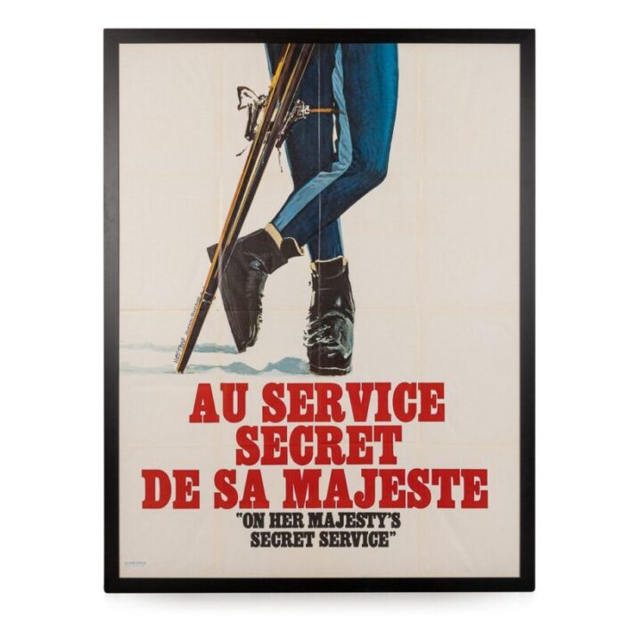 french james bond on her majestys secret service posters from eon productions 1969 set of 2 3