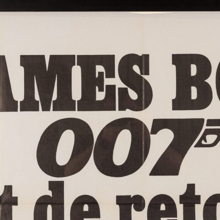 french james bond on her majestys secret service posters from eon productions 1969 set of 2 5