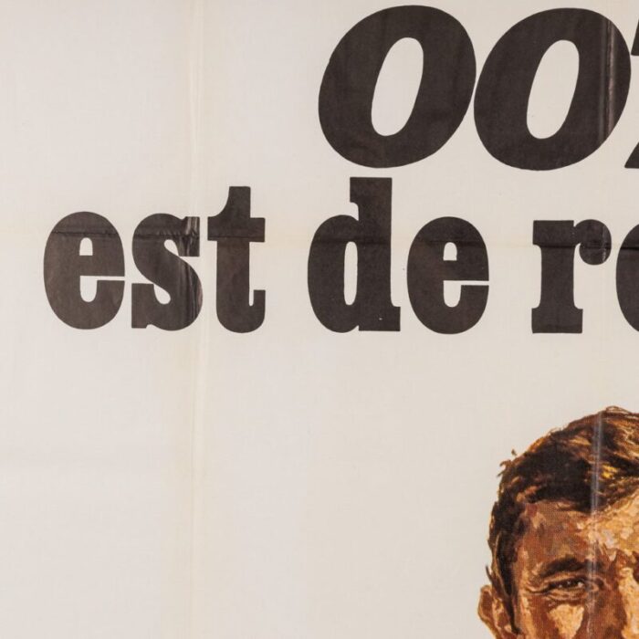 french james bond on her majestys secret service posters from eon productions 1969 set of 2 8 1