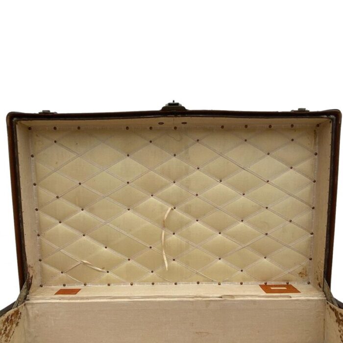 french louis vuitton for arthur gilmore classic monogram canvas steamer trunk 0832