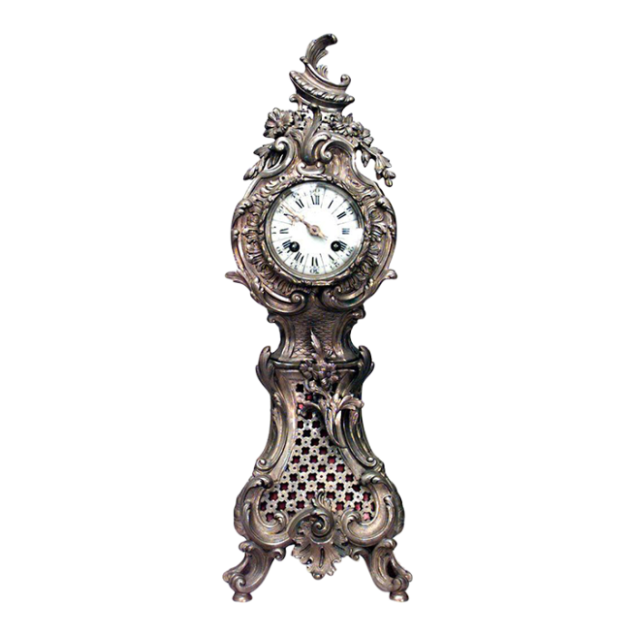 french louis xv style mini grandfather clock 4390