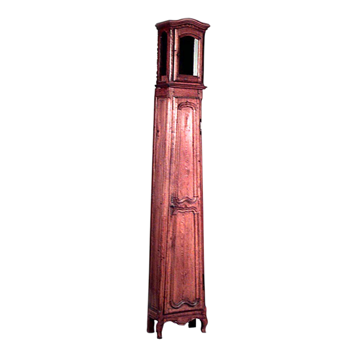 french provincial oak grandfather clock 9919