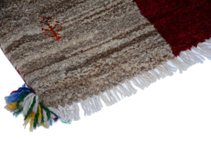 gabbeh rug in handspun wool 1990s 3 1