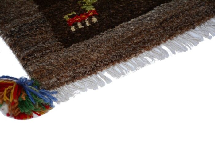 gabbeh rug in handspun wool 1990s 5