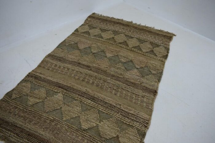 geometric abstract design rug 1950s 3