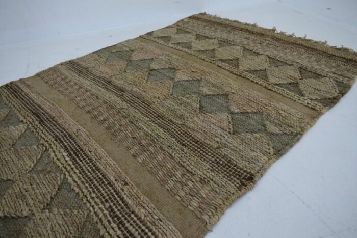 geometric abstract design rug 1950s 6