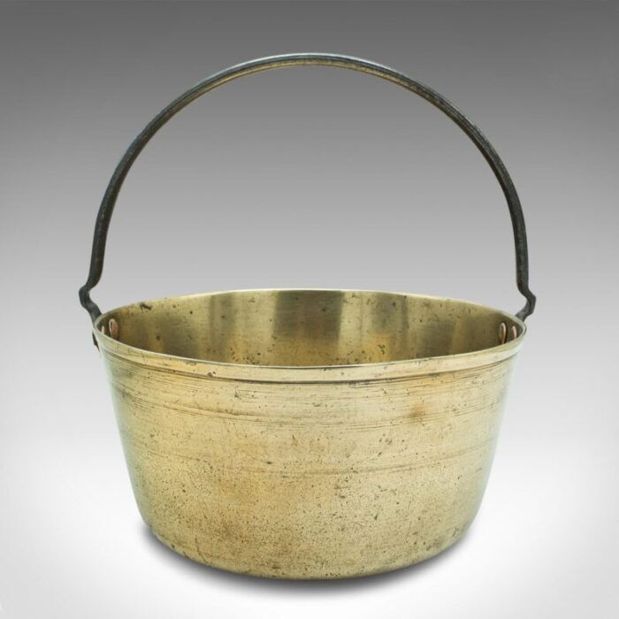 georgian english brass jan pan 1800s 1