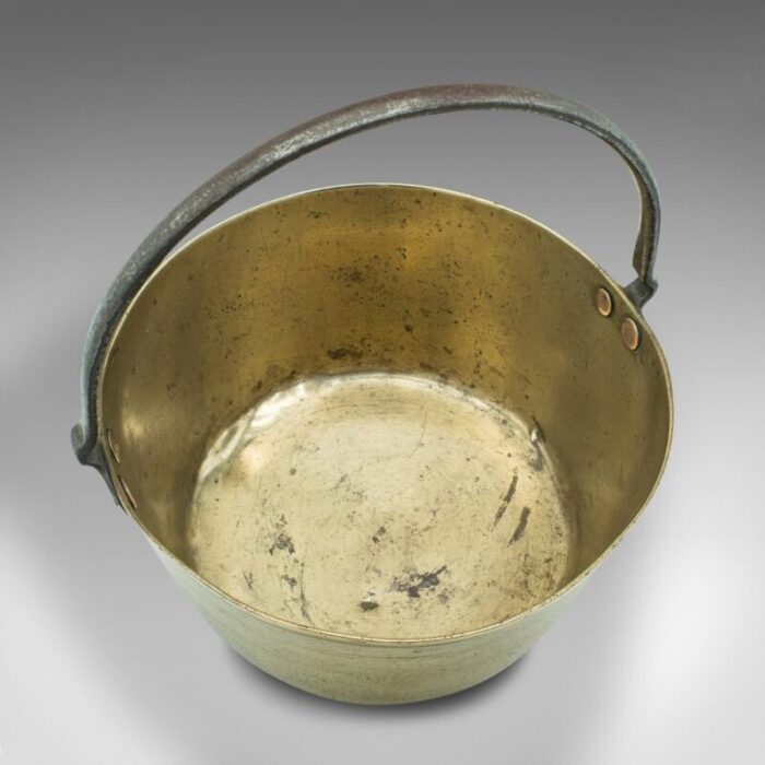 georgian english brass jan pan 1800s 6