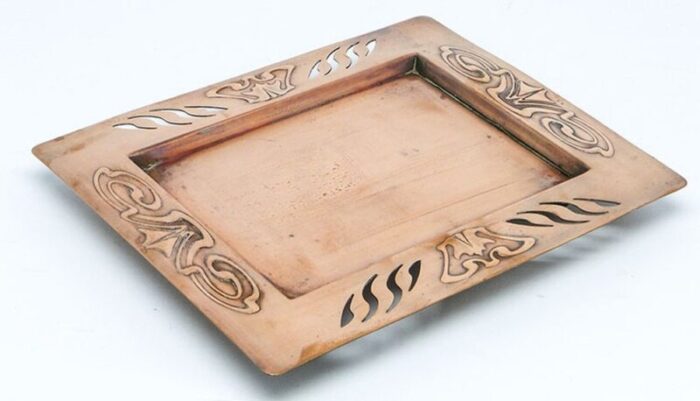 german art nouveau tray 1890s 1