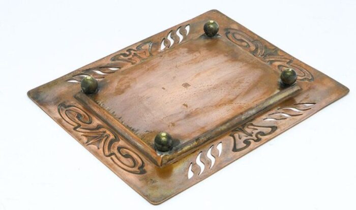 german art nouveau tray 1890s 4