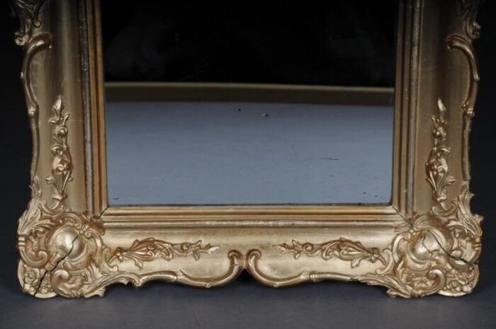 gilded wall mirror germany 1870s 3