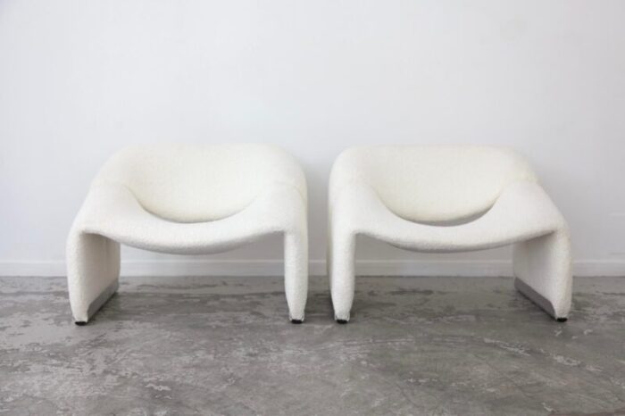 groovy chair f598 by pierre paulin for artifort set of 2 4333