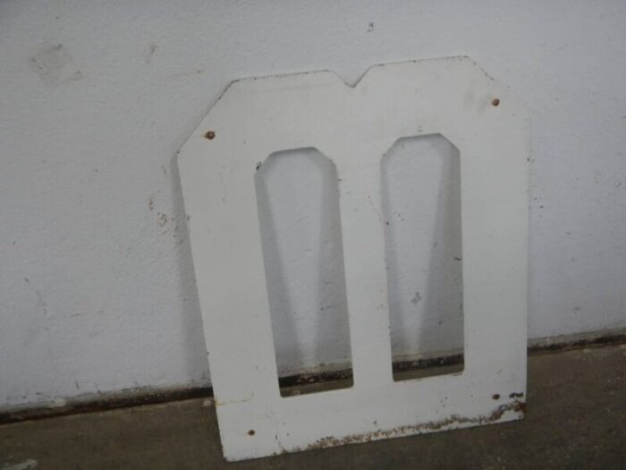 iron letter m 1950s 1