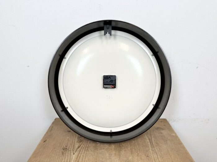 large industrial bakelite factory wall clock from pragotron 1960s 15