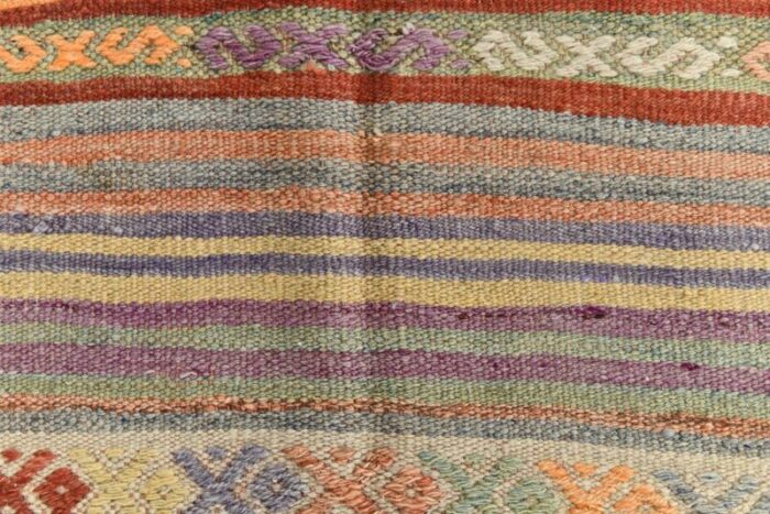 large vintage turkish kilim rug 12 1