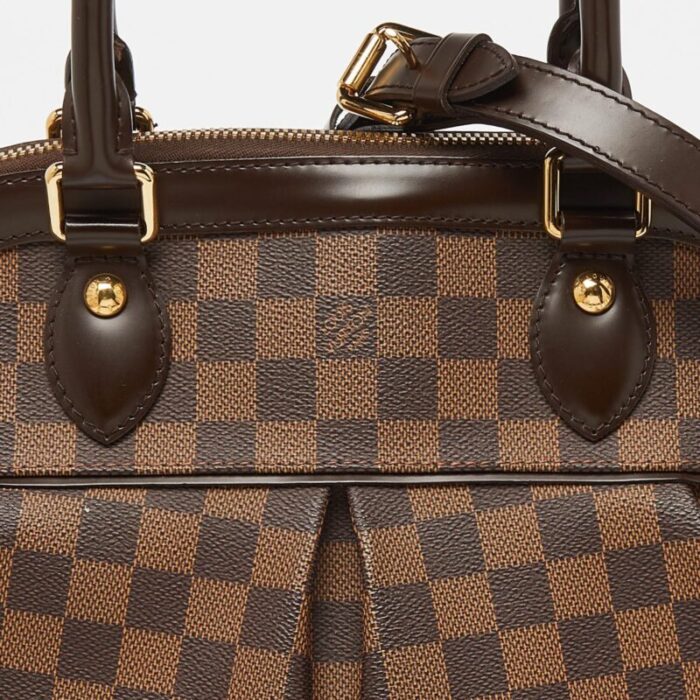 louis vuitton damier ebene canvas trevi pm bag 0124