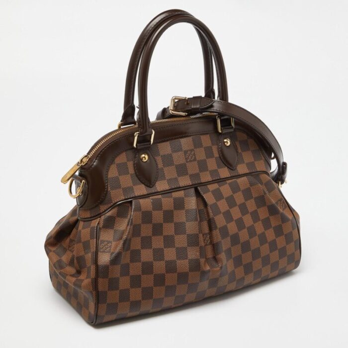 louis vuitton damier ebene canvas trevi pm bag 6913