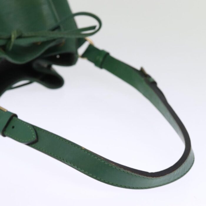 louis vuitton epi petit noe shoulder bag green m44104 lv auth 75947 5323