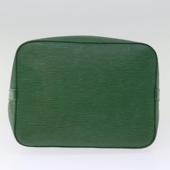 louis vuitton epi petit noe shoulder bag green m44104 lv auth 75947 5896